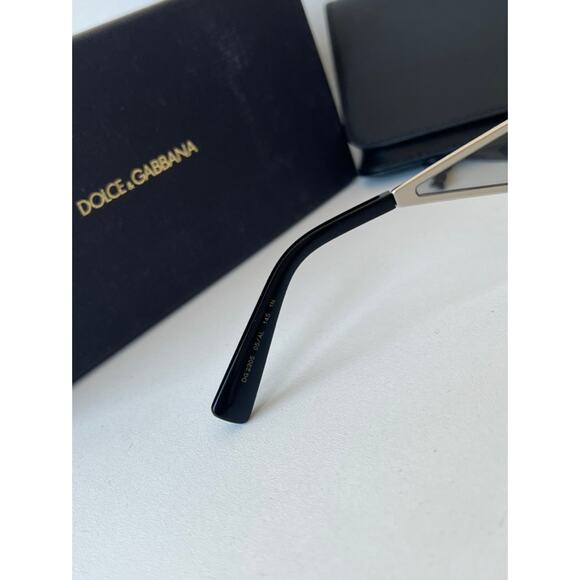 NEW Dolce Gabbana DG2305 Mirror Logo Shield Sunglasses - Picture 4 of 7